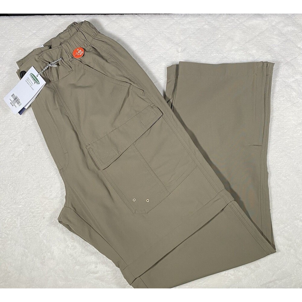 World Wide Sportsman Mens M/30 Convertible Cargo Pants Nylon Fishing Gorp Hiking